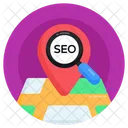 Standort SEO Standort SEO Pin Icon