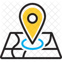 Ortung Navigation Richtung Symbol