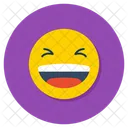 Laughing Emoji Lol Emoticon Icon