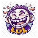 Lol Reaktion Lachen Reaktion Icon