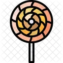 Sweet Lollipop Candy Icon