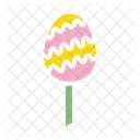 Lollipop Egg Dessert Icon