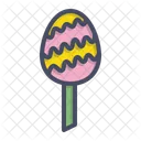 Lollipop Egg Dessert Icon