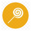 Lollipop Sweet Spiral Icon
