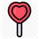 Love And Romance Food And Restaurant Sweets Icon