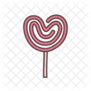 Lollipop Love Candy Icon