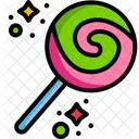 Lollipop Trick Or Treat Food And Restaurant Icon