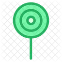 Spiral Candy Lolly Icon