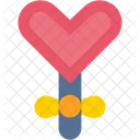 Lollipop Heart Sweet Icon
