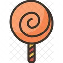 Lollipop Candy Swirl Icon