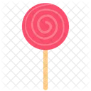 Lollipop Candy Lollipop Child Halloween Candy Isolated Symbol