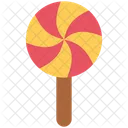 Lollipop Christmas Candy Icon