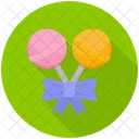 Lollipops Sweet Candies Candy Sticks Icon
