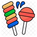 Lollipops Candy Confectionery Icon