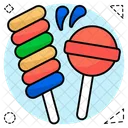 Lollipops Candy Confectionery Icon