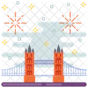 London Bridge London Landmark Overpass Icon