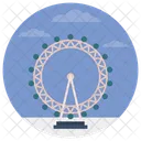 London Eye Ferris Wheel Giant Wheel Icon
