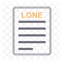 Lone papers  Icon