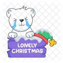 Lonely Christmas  Icon