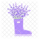 Spring Flowers Footwear Icon