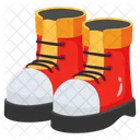 Long Boots Shoes Footwear Icon