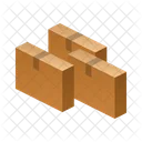 Long Boxes Isometric Box Icon