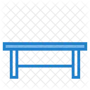 Long Chair Seat Furniture Icon