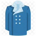 Long Coat Apparel Coat Icon