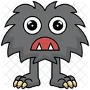 長い髪、怪物、悪魔 アイコン