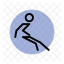 Long Jump  Icon