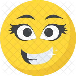 Long Lashes emoji  Icon