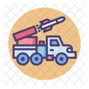 Long Range Air Missile Weapon Truck Icon
