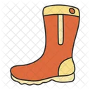 Long Shoe Long Boot Footwear Icon