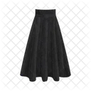 Long Skirt Skirt Clothing Icon
