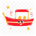 Long tail boat  Icon