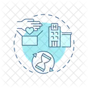 Long Term Volunteering Deep Connection Icon