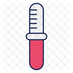 Long test tube  Icon