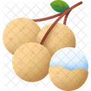 Longane Fruit Litchi Icône