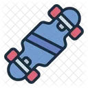 Longboard Skateboard Cruiser Board Icon