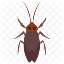 롱혼 딱정벌레 곤충 풍뎅이 딱정벌레 아이콘