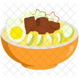 Lontong Medan  Icon