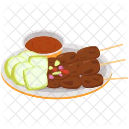 Lontong Satay  Icon