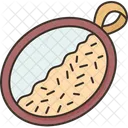 Loofah Pad Scrubber Icon