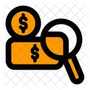 Looking For Money Searching For Cash Searching Icon