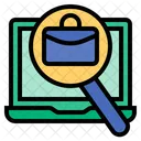 Looking For New Job Job Job Search Icon