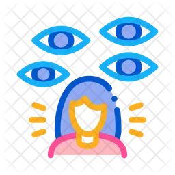 Looking Woman  Icon