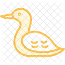 Loon Bird Water Icon