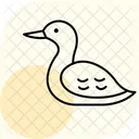 Loon Bird Water Icon