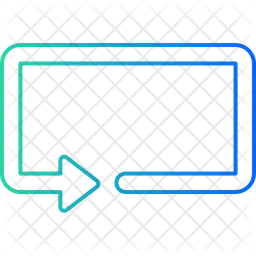 Loop Arrow  Icon