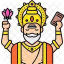 Lord Brahma Icon